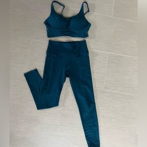 Aqua Victoria Secret Workout Set